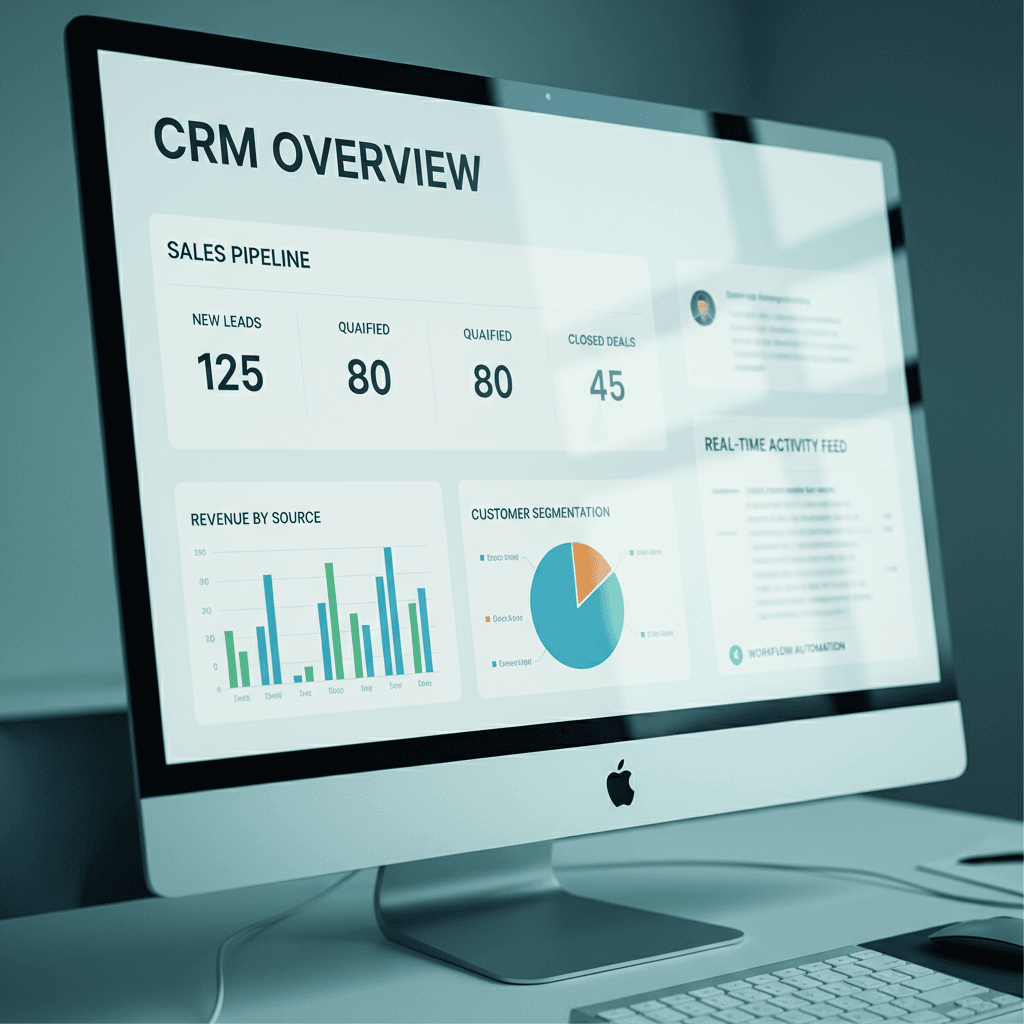 Sales pipeline management dashboard